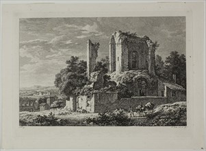 Italianate Landscape, 1822/24, Philipp Veith, German, 1768-1837, Germany, Etching on wove paper,