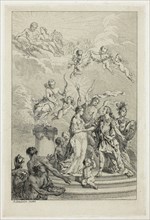 Allegory of the Marriage of the Dauphin Louis to the Infanta Maria Theresa of Spain, n.d.,