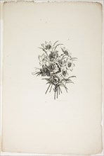 Bouquet with Daffodils, from Collection of Different Bouquets of Flowers, Invented and Drawn by