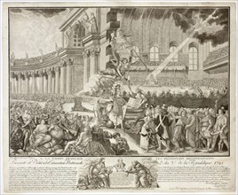 Presenté et dedié a la convention National l’an 2 de la Republique, 1793, A. Duplessis, French,