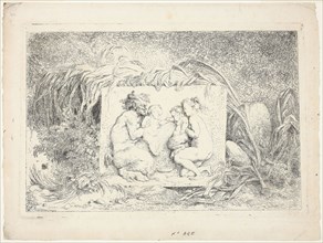 Satyrs Dancing, from Bacchanales, or Satyrs’ Games, 1763, Jean Honoré Fragonard, French, 1732-1806,