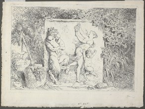 Satyrs Family, from Bacchanales, or Satyrs’ Games, 1763, Jean Honoré Fragonard, French, 1732-1806,