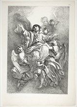 Plate 29 of 38 from Oeuvres de J. B. Huet, 1796–99, Jean Baptiste Huet, French, 1745-1811, France,