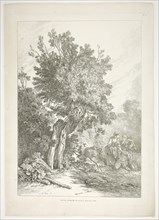 Plate Five of 38 from Oeuvres de J. B. Huet, 1796–99, Jean Baptiste Huet, French, 1745-1811,