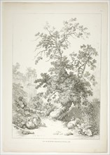 Plate Six of 38 from Oeuvres de J. B. Huet, 1796–99, Jean Baptiste Huet, French, 1745-1811, France,