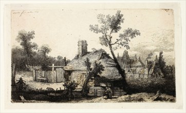 The Village, 1778, Jean-Pierre Norblin de la Gourdaine, French, 1745-1830, France, Etching and