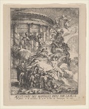 Allegorie des Mariages Faits par la Ville de Paris a la Naissance du Duc de Bourgogne, 1751,