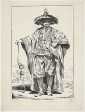 The Chinese Ambassador, plate fifteen from Caravanne du Sultane à la Mecque, c. 1748, Joseph–Marie