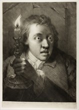 Young Man with a Candle, from Life-Sized Heads, 1760, Thomas Frye, Irish, 1710-1762, Ireland,
