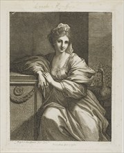 Juno and the Peacock, 1780, Angelica Kauffmann, Swiss, 1741-1807, Switzerland, Etching and aquatint