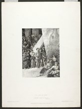 The Days of Noah, 1860, James Smetham, English, 1821-1889, England, Etching on ivory wove paper,
