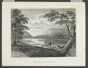 Delaware Water Gap, 1830, Asher B. Durand, American, 1796-1886, United States, Engraving on
