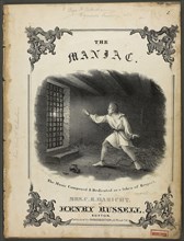 The Maniac, 1880, Fitz Hugh Lane, American, 1804-1865, United States, Lithograph on cream wove