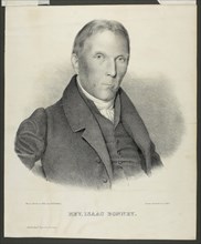 Reverend Isaac Bonney, 1826/33, Benjamin F. Nutting, American, 1826-1884, United States, Lithograph