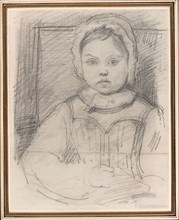 Portrait of Louis Robert, 3 years old, 1843/44, Attributed to Jean-Baptiste-Camille Corot, French,