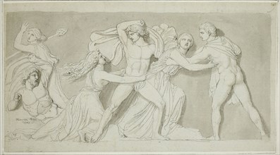 Amphion and Zethus Delivering their Mother Antiope from the Fury of Dirce and Lycus, 1789, John