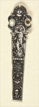 Ornamental Design for Knife Handle with Air, from The Four Elements, about 1590, Johann Theodor de