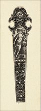 Ornamental Design for Knife Handle with Water, from the Four Elements, c. 1590, Johann Theodor de