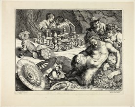 Bacchus and Drunken Silenus—The Dream of Silenus, 1635/40, Frans van den Wyngaerde (Flemish,