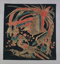 Futon Cover (Futonji), Meiji period (1868–1912), 19th century, Japan, Cotton, plain weave,