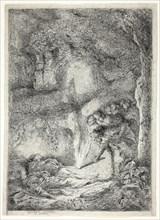 The Bodies of Saints Peter and Paul Hidden in the Catacombs, 1647/51, Giovanni Benedetto