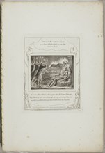 Illustrations of the Book of Job, 1823–26, William Blake, English, 1757-1827, England, Book with