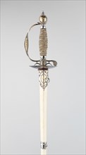 Smallsword and Scabbard, c. 1785, Cutler: Thomas Prosser (English, 1774-1795), England, Steel, two