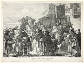 The Tooth Puller, plate nine from Selection of Pictures from Venetian Collections, 1765, Jacopo