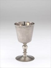Wine Cup, c. 1660, John Hull, American, born England, 1627–1683, Robert Sanderson, American, born