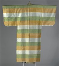 Noshime (Male Noh Costume), 2nd half of the 18th century, Japan, Silk, plain weave, lined with silk