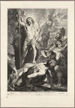 The Resurrection of Christ, 1630/45, Schelte Adamsz. Bolswert (Dutch, active in Flanders, c.