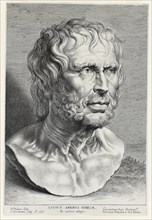 Seneca, 1638, Lucas Vorsterman (Flemish, 1595-1675), after Peter Paul Rubens (Flemish, 1577–1640),
