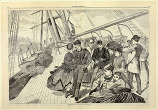 Homeward Bound, from Harper’s Weekly, 1867, Winslow Homer, American, 1836–1910, United States, Wood