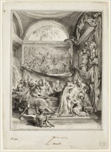 The Death of Germanicus, from the Spectacle de l’Histoire Romaine, 1760/68, Gabriel-Jacques de