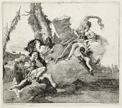 Armida Falls in Love with Rinaldo, c. 1775, Giandomenico Tiepolo (Italian, 1727-1804), after