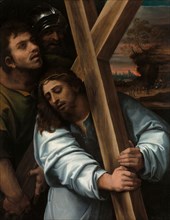Christ Carrying the Cross, about 1515/1517, Sebastiano del Piombo, Italian, about 1485–1547, Oil on