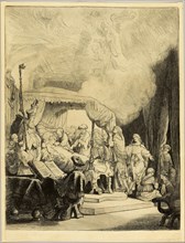 The Death of the Virgin, 18th c., Thomas Worlidge (English, 1700-1766), after Rembrandt van Rijn