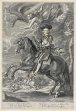 Ferdinand of Austria on Horseback, c. 1641, Paulus Pontius (Flemish, 1603–1658) after Peter Paul