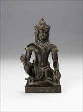 The Divine Architect, Vishvakarman, Angkor period, c. 13th century, Cambodia, Cambodia, Bronze, 11