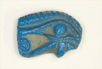 Amulet of the Eye of the God Horus (Wedjat), New Kingdom, Dynasty 18 (1550 BC–1295 BC), Egyptian,