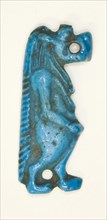 Amulet of the Goddess Tawaret (Thoeris), New Kingdom, Dynasty 18 (about 1550–1295 BC), Egyptian,