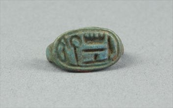 Ring: Amenhotep (III), Ruler of Thebes, New Kingdom, Dynasty 18, reign of Amunhotep III (about