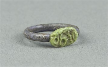 Finger Ring with the Throne Name of King Psusennes II, Third Intermediate Period, Dynasty 21, reign