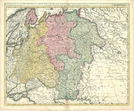 Map, Russia Alba, sive Moscovia regio valde extensa divisaque in regna, ducatus, principatus et