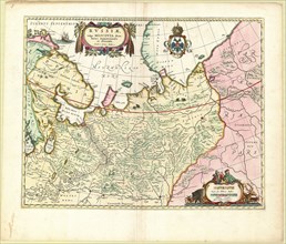 Map, Rvssiæ, vulgo Moscovia dictæ, partes Septentrionalis et Orientalis Auctore Isaaco Massa, Isaac