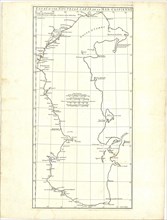 Map, Essai d’une nouvelle carte de la Mer Caspienne par le Sr. d’Anville par Guill. De-la-Haye,