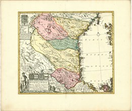 Map, Nordlandia sive Regni Sueciæ propriæ pars septentrionalis, Frederick de Wit (1610-1698),
