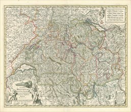 Map, Exactissima Helvetiae Rhaetiae, Valesiae caeterorumq. confoederatorum ut et finitimorum
