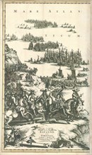 Map, Accuratissima totius regni Hispaniae tabula, Justus Danckerts (1635-1701), Copperplate print
