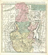 Map, Carte particuliere du Bressan faisant partie des etats dela Republique de Venise, Guillaume